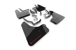 Toyota 4Runner Mud Flap - Rally Armor - UR Black w/ Red Logo - Black - `25-`27 Toyota 4Runner Mud Flap - Rally Armor - UR Black w/ Red Logo - Black - `25-`27